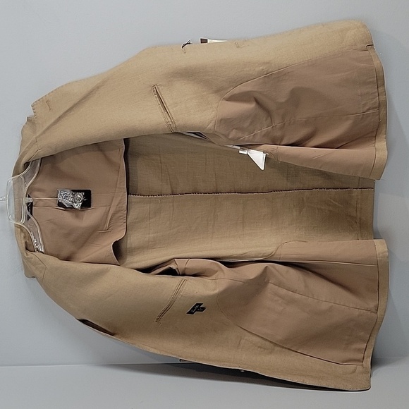 TASSO ELBA Linen Sport Coat Jacket Men's XL - Picture 2 of 11